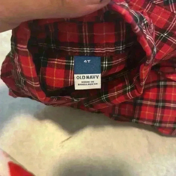 Plaid Old Navy Kids Shirt - Picture 3 of 3